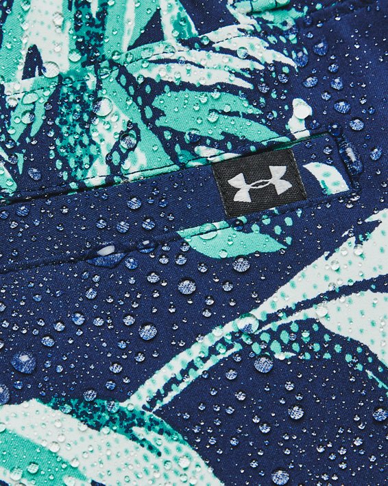 Men's UA Drive Printed Shorts in Blue image number 4